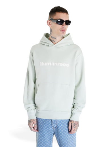 Pulover adidas Originals Pharrell Williams Basics Hoodie Zelena | HS4815