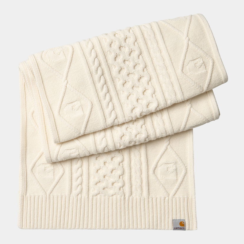 Šala Carhartt WIP Carhartt WIP Shawn Knit Scarf Bela | I035474_2