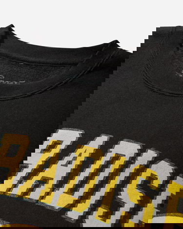 Pulover PARADIS3 Smiley Jesus Crewneck Sweatshirt Črna | PASMILEYCREW 1, 3