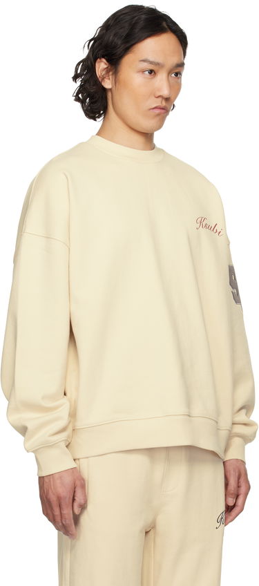 Pleteni pulover Ksubi Ksubi Playoff Ekcess Sweatshirt Bež | MSP25FL004, 1