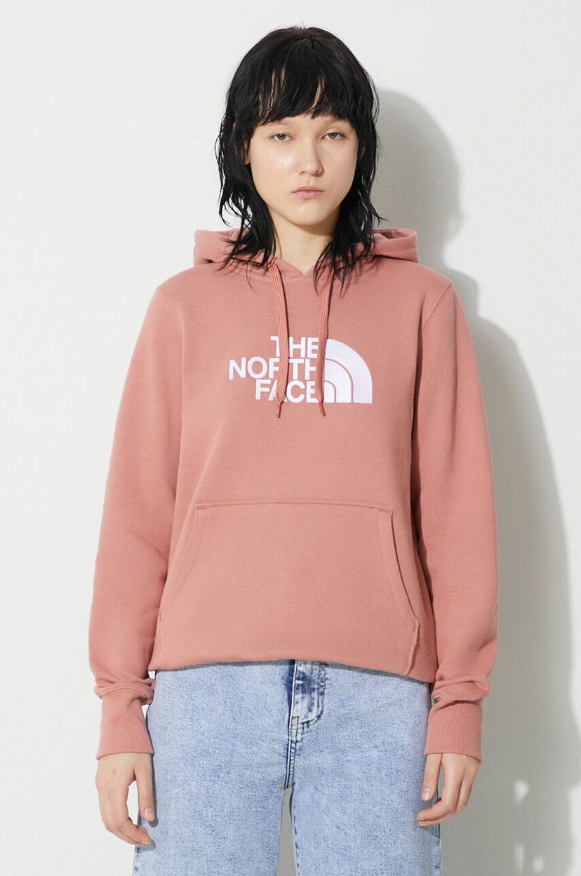Pulover The North Face W Drew Peak Hoodie Roza | NF0A55ECNXQ1