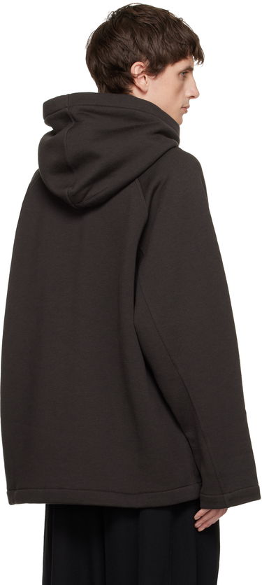 Pulover LEMAIRE Lemaire Hooded Top Rjava | TO1453 LJ1047, 2