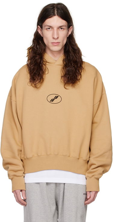 Pulover We11done Center Basic Hoodie Bež | WD-TH3-22-850-U-BG, 0
