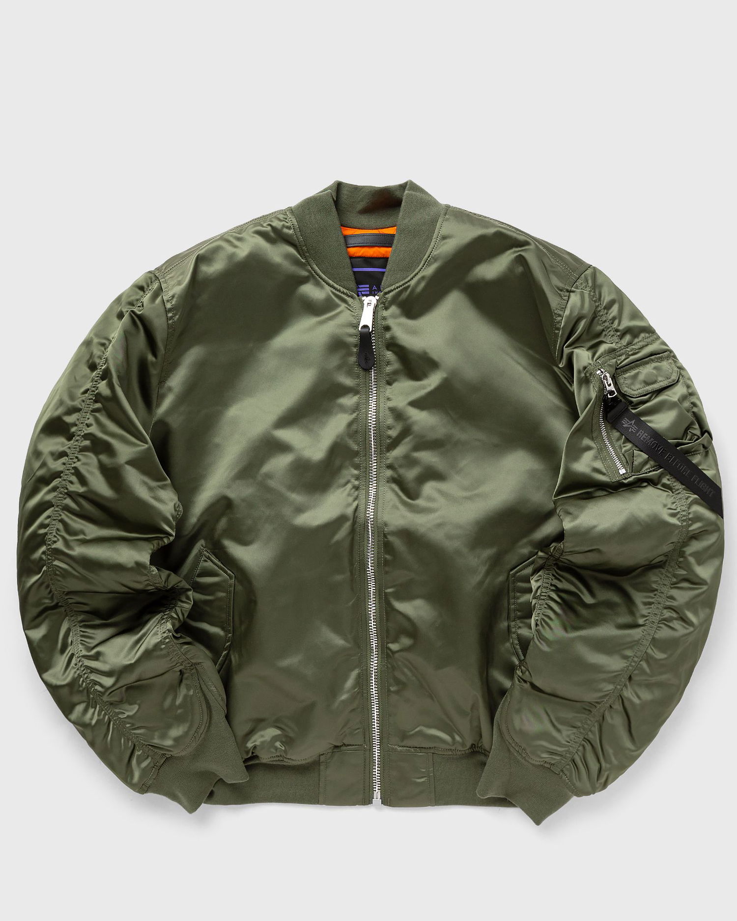 Bomber jakna Alpha Industries Bomber & Flight Jackets-MA-1 UV Zelena | 146115UV-SAGE-GREEN, 0