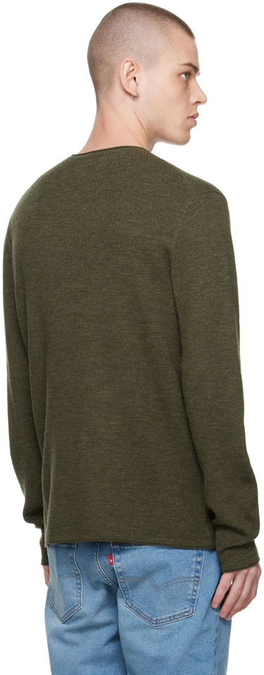 Pleteni pulover rag & bone Collin Sweater Zelena | MBS22F023BV23, 2