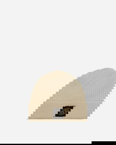 Beanie Stone Island Wool Beanie Bež | 7915N10B5 V0099, 1