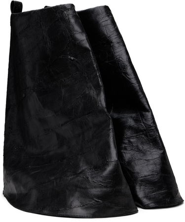 Oblačila Rick Owens Rick Owens DRKSHDW Porterville Low Fetish Boots Črna | DS02D2817 BMC, 3