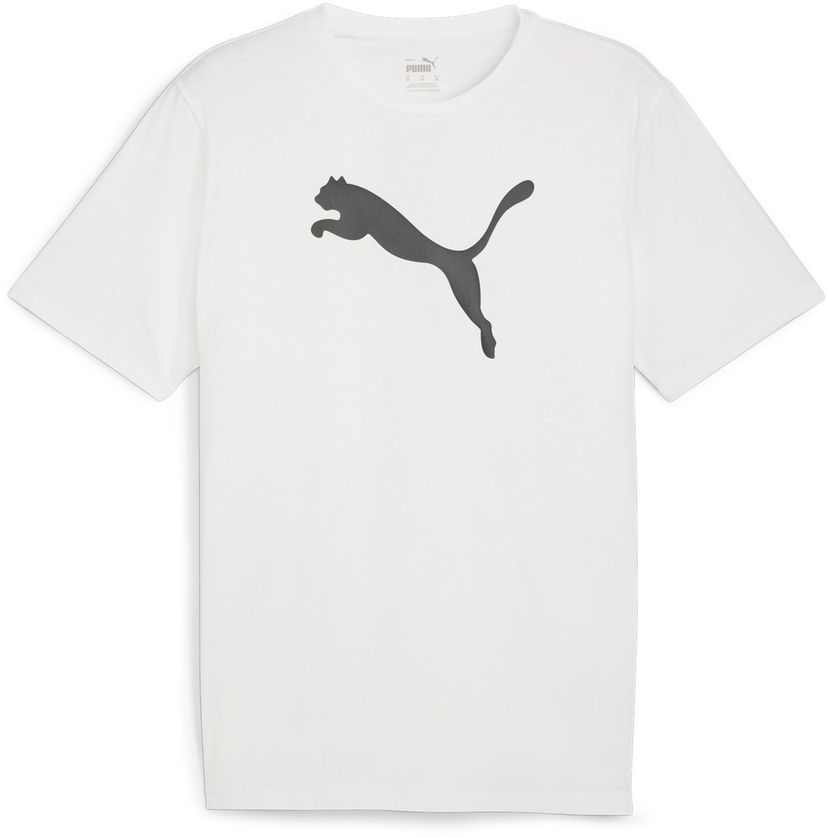 Majica Puma teamRISE Logo Jersey Cotton Bela | 658705-04