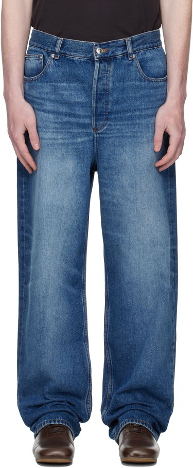 Kavbojke A.P.C. A.P.C. Solal Loose Fit Jeans Modra | COHAD-M09238, 0