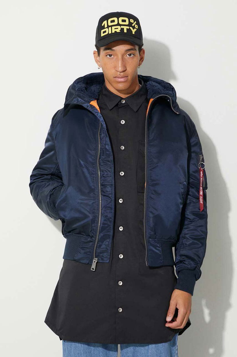 Bomber jakna Alpha Industries Bomber Jacket MA-1 Modra | 158104.07