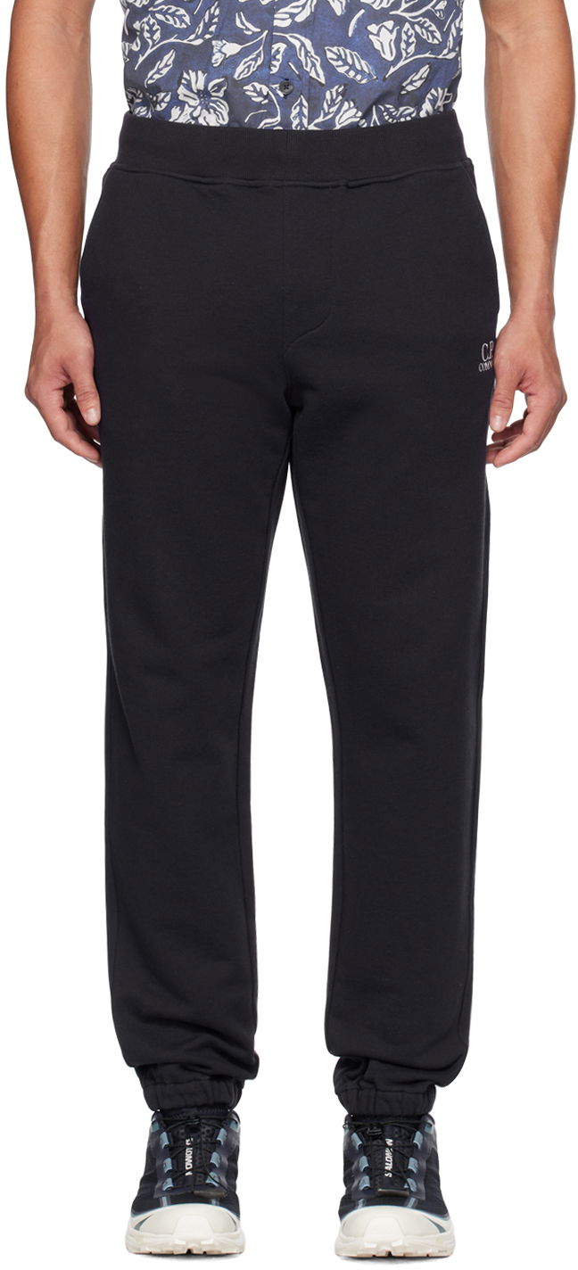 Trenirka C.P. Company Embroidered Sweatpants Modra | 14CMSP135A-005086W, 0