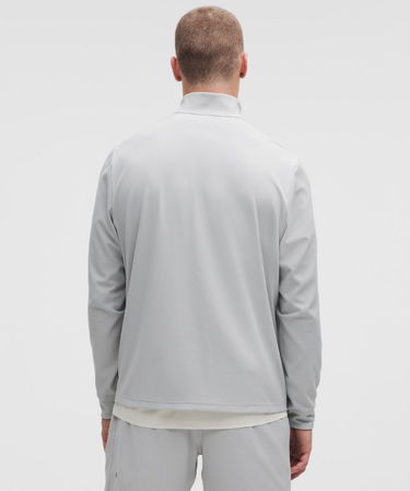 Pulover lululemon Reflective Half-Zip Running Top Siva | prod20004963, 2
