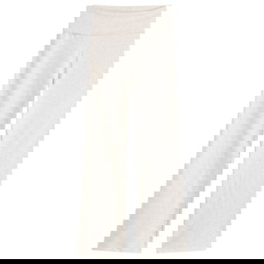 Hlače SKIMS SKIMS Foldover Jersey Pant, Size Large Bež | AP-PNT-0715-OATHEATHER, 0