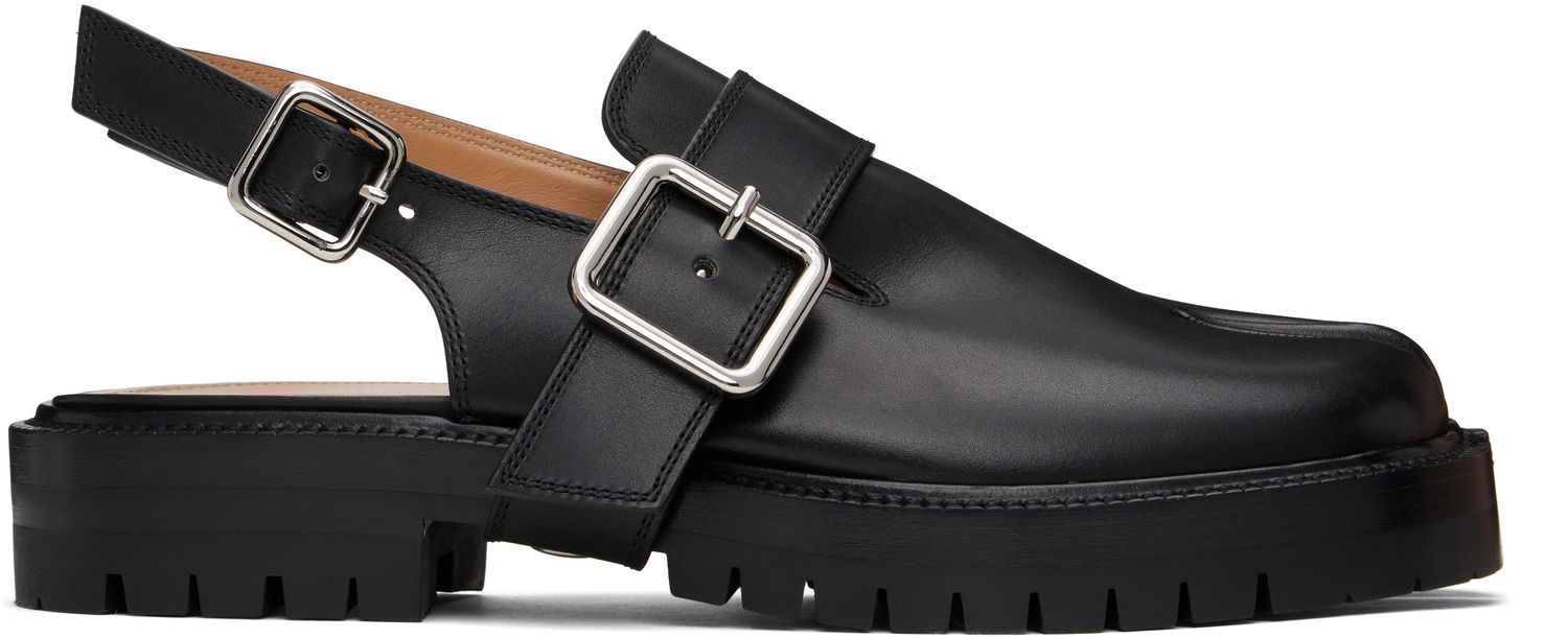 Nega čevljev Maison Margiela Maison Margiela Tabi County Slingback Loafers Črna | S57WP0103 P3292, 0