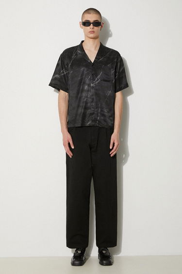 Srajce Stampd STAMPD Regular Fit Shirt with Classic Collar Črna | SLA.M3313BD.BMB, 1