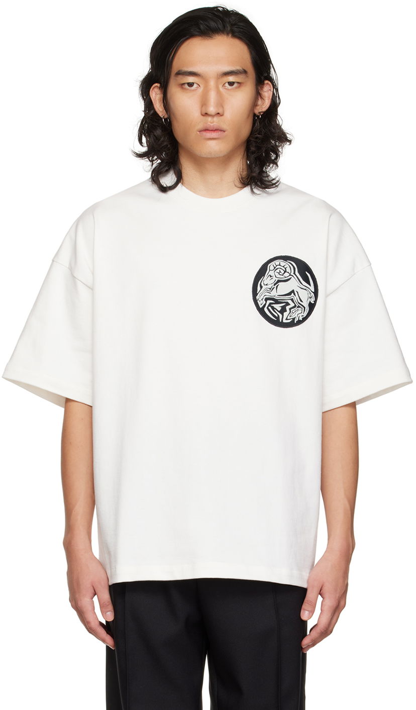 Majica Jil Sander Crewneck T-Shirt Bela | J21GC0018_J45092
