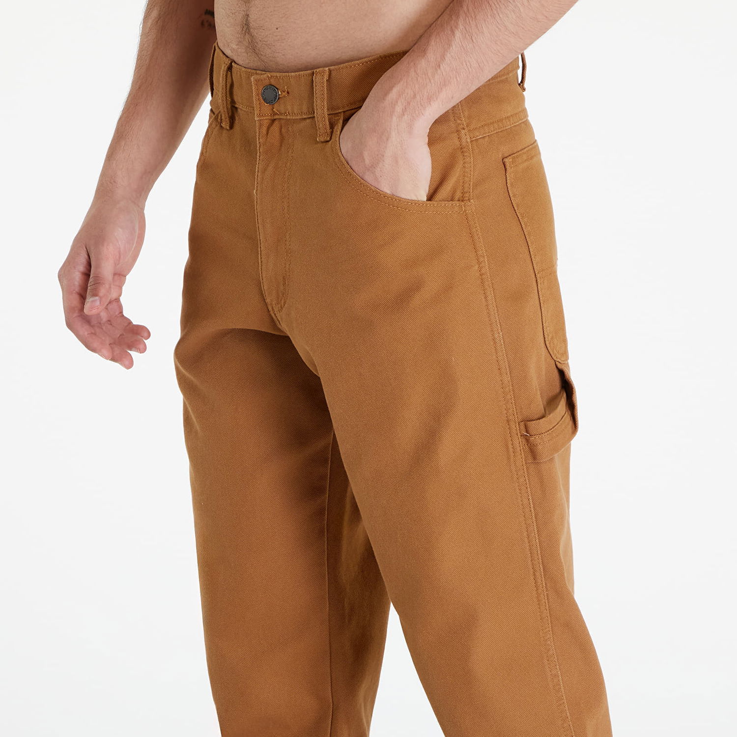 Hlače Dickies Duck Carpenter Stone Rjava | DK0A4XIFC411, 1