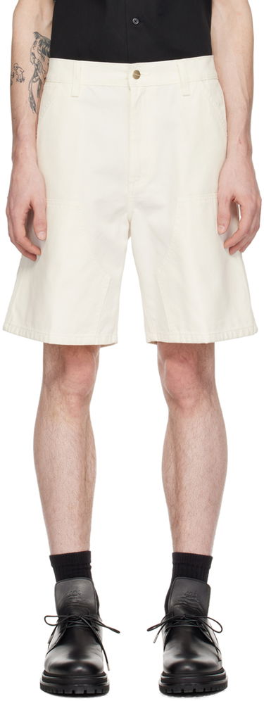 Kratke hlače Carhartt WIP Double Knee Shorts Bela | I033118, 0