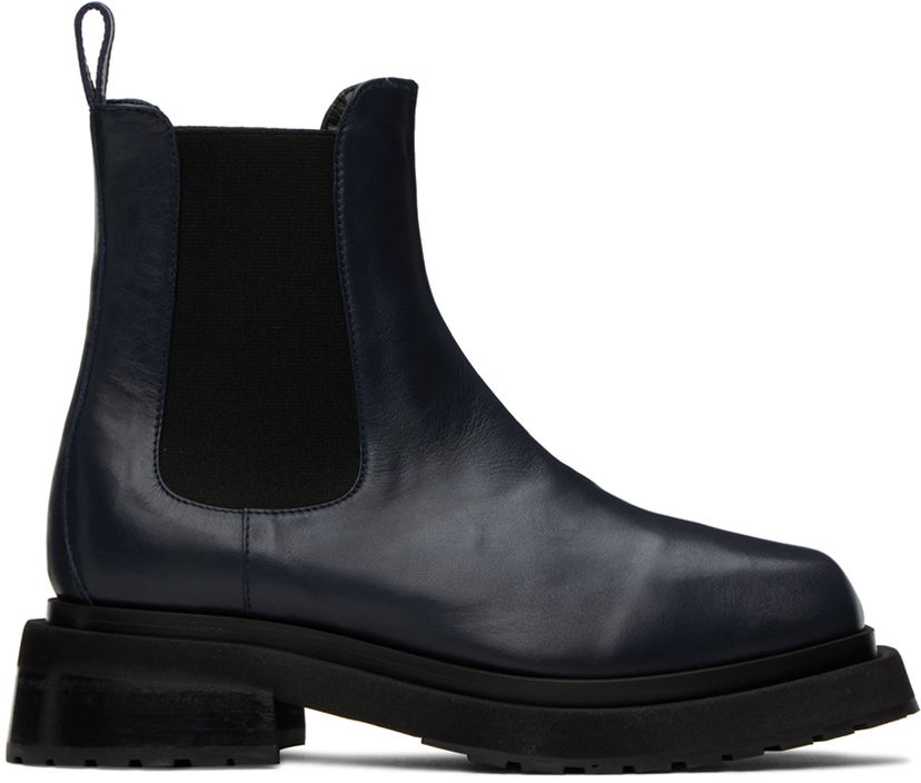Superge in čevlji Eckhaus Latta Eckhaus Latta Mike Chelsea Boots Mornarica | FEKLWMKBO09009
