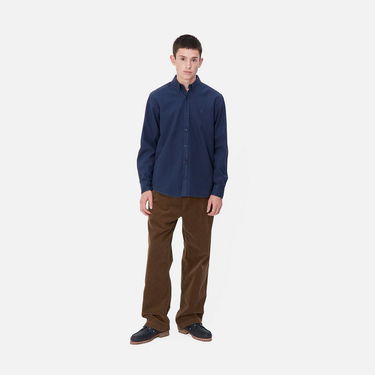 Hlače Carhartt WIP Corduroy Relaxed Fit Pants Rjava | I034037_9, 3