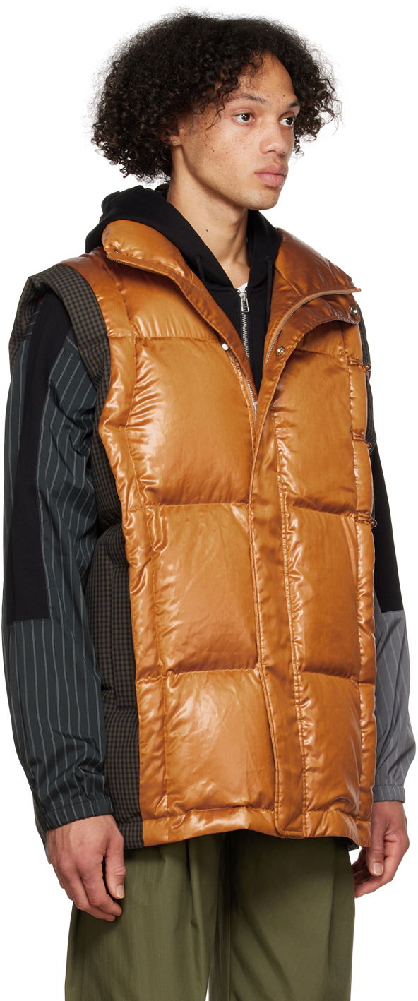 Telovnik Feng Chen Wang Feng Chen Wang Deconstructed Down Vest Rjava | FUF14VS04, 1