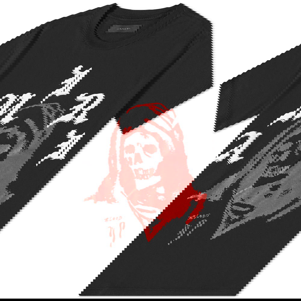 Majica AMIRI Wes Lang Solar Kings Tee Črna | AW22MJG005-BLK, 0