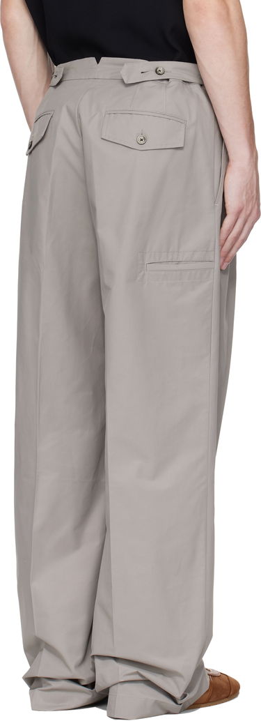 Hlače AMI AMI Paris Large Trousers Siva | HTR432.CO0101, 2