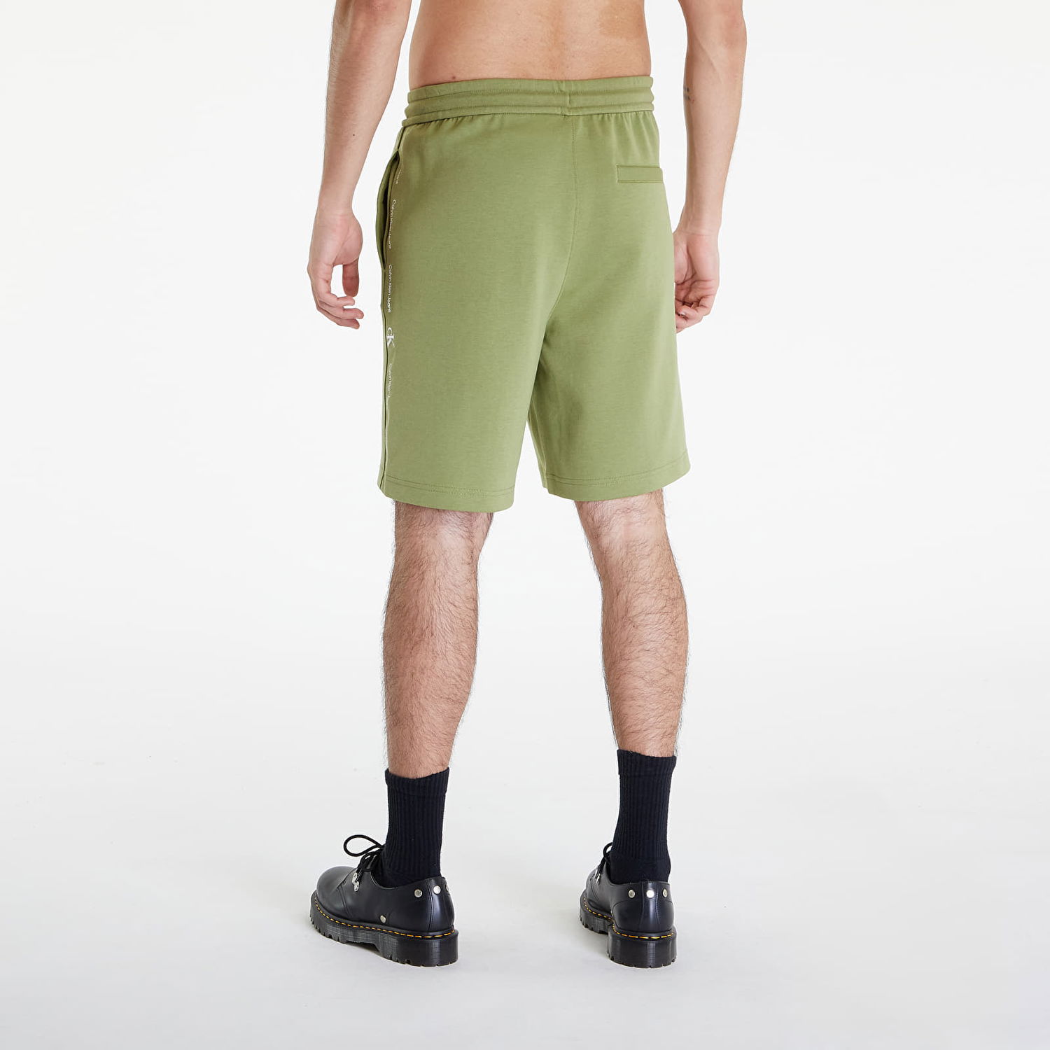 Kratke hlače CALVIN KLEIN Logo Repeat Shorts Dark Juniper Zelena | J30J325129 L9N, 1