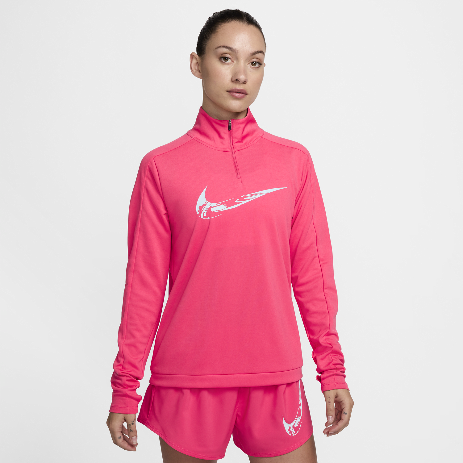 Pulover Nike Swoosh Dri-FIT Roza | FV6387-629, 1