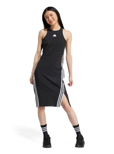 Obleke adidas Performance Sportswear Future Icons 3-Stripes Dress Črna | IP1575
