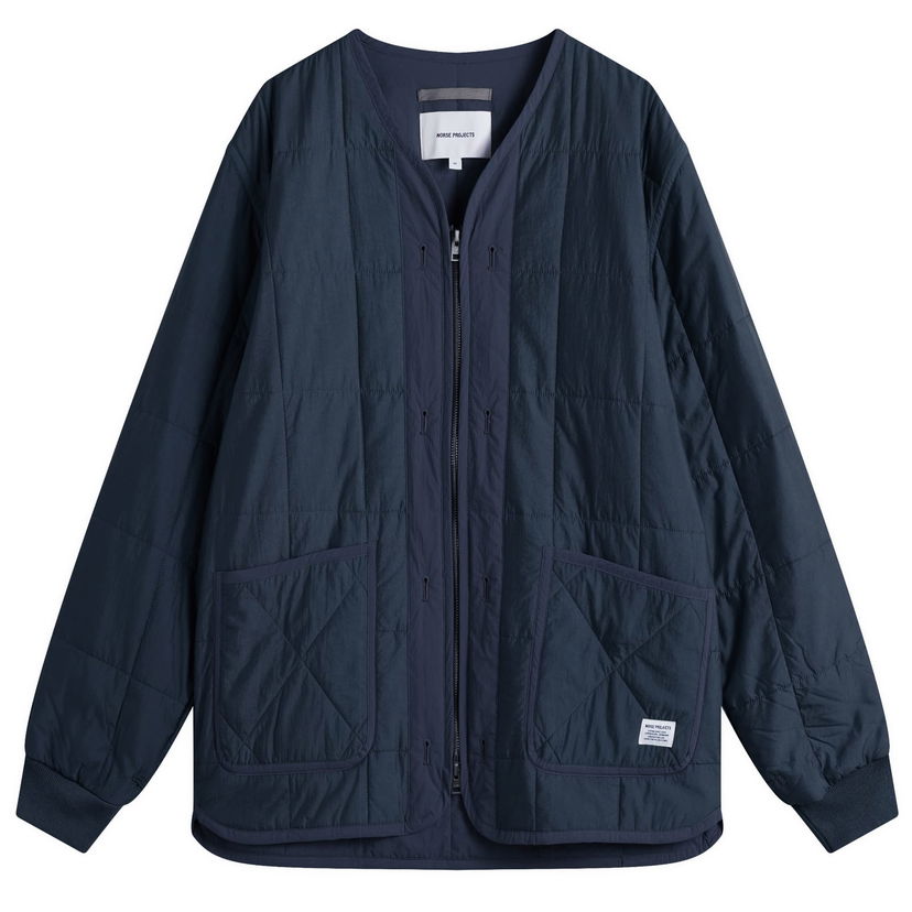 Puhovka NORSE PROJECTS Military Liner Jacket, Size Large Mornarica | N50-0272-7004