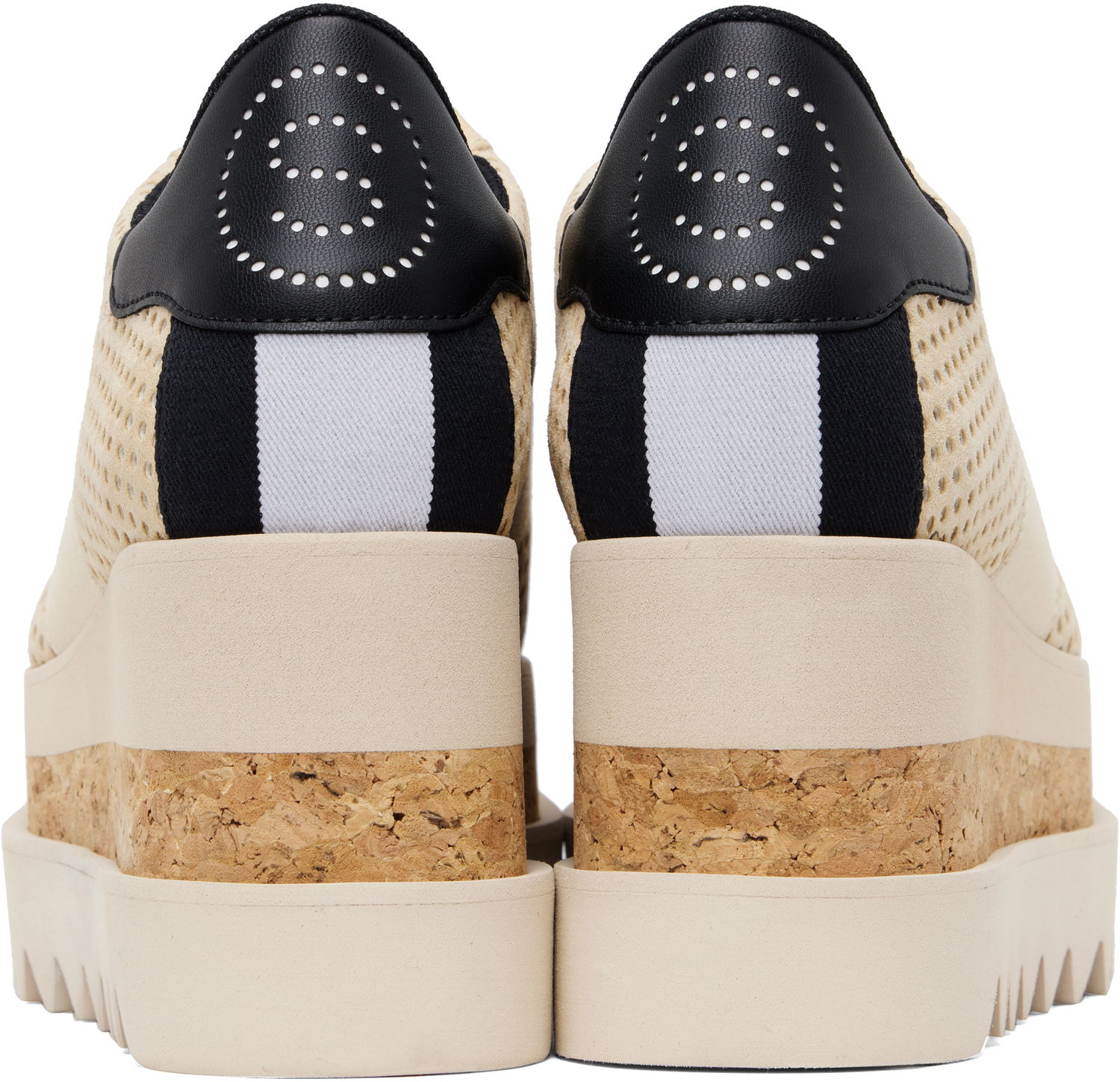 Oblačila Stella McCartney Stella McCartney Sneak-Elyse Platform Trainers Bež | 810542E00230, 1