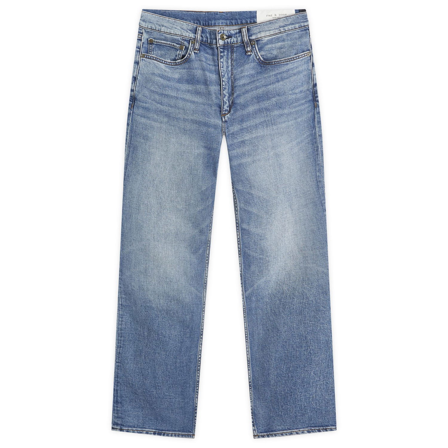 Kavbojke rag & bone Fit 2 Relaxed Fit Jeans Modra | MED23S1223FFCA, 1