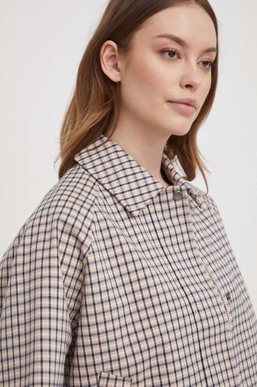 Vetrovka Barbour Barbour Check Oversize Jacket Bež | LSP0159, 3