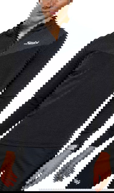 Majica SWIX Swix Dynamic Midlayer Half Zip Top Črna | 10079-23-10150, 0