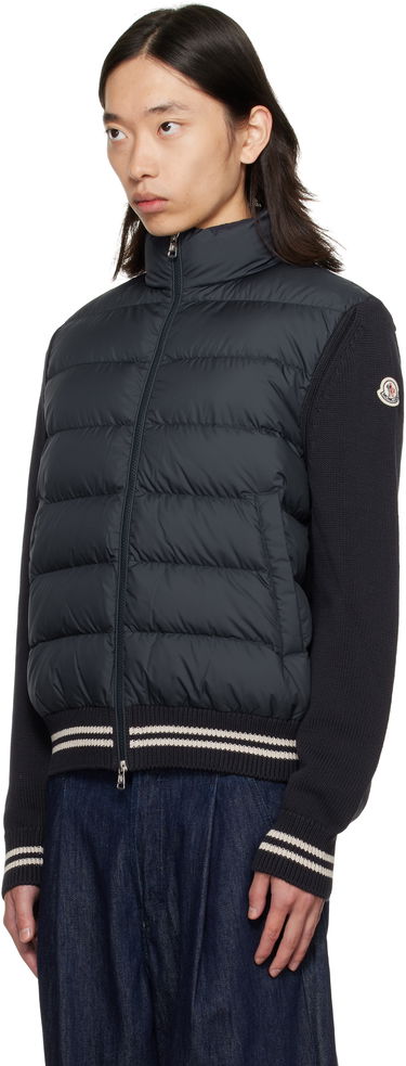 Jakna Moncler Moncler Padded Hybrid Jacket Črna | K20919B00032M1509, 3