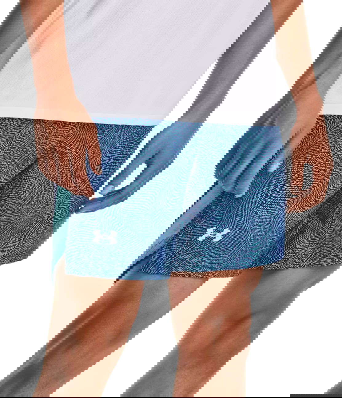 Kratke hlače Under Armour Launch 7'' Printed Shorts Modra | 1376582-433, 0