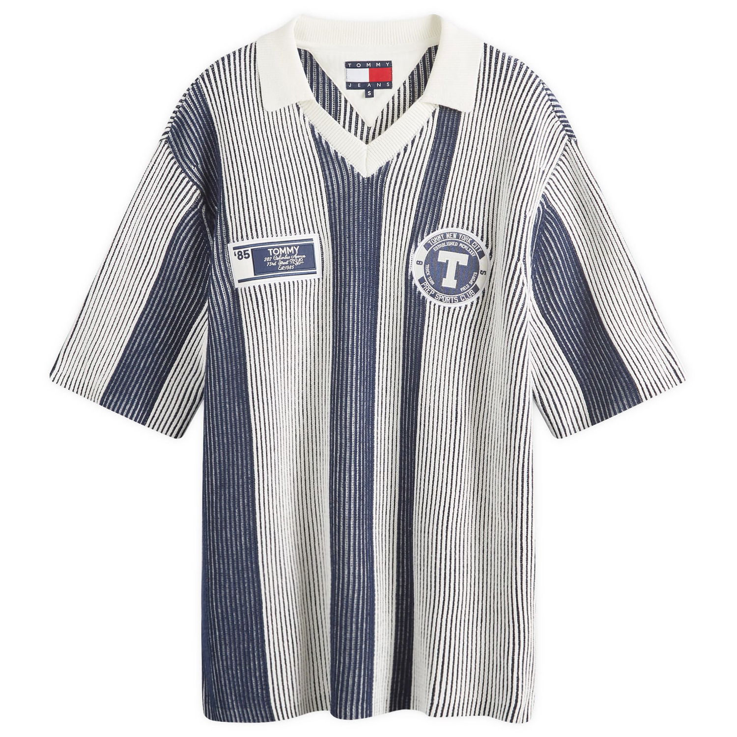 Kavbojke Tommy Hilfiger Varsity Top in Highland Siva | DM0DM18677YBA, 0