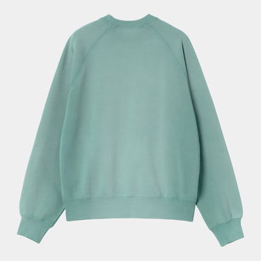 Pulover Carhartt WIP Carhartt WIP Hudson Sweatshirt Turkizna | I035136_12, 1