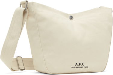 Torba za čez ramo A.P.C. A.P.C. Journal Small Canvas Crossbody Bag Zelena | PSAJZ-M67010, 3