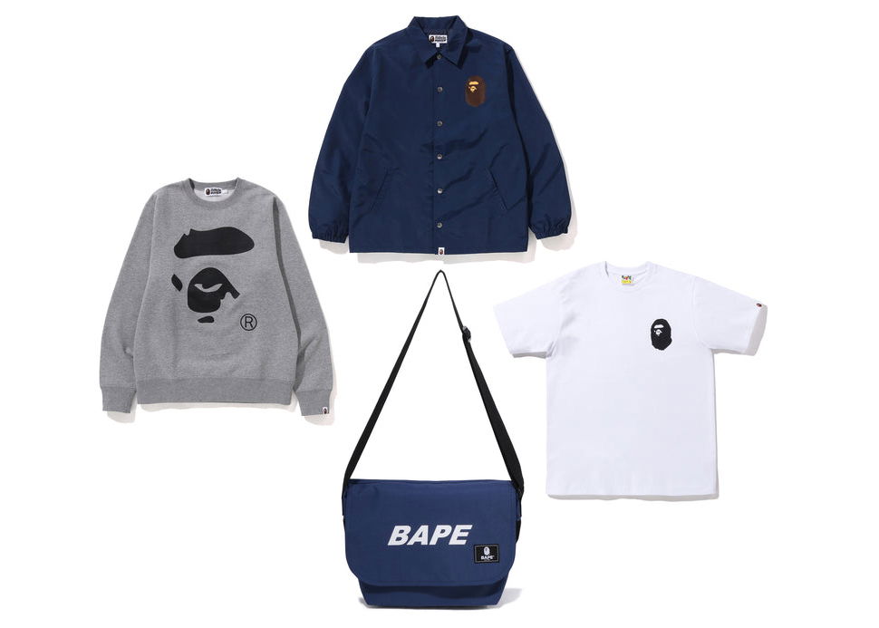 Torba za čez ramo BAPE Happy New Year Classic Bag Mornarica | 1J20-182-002, 0