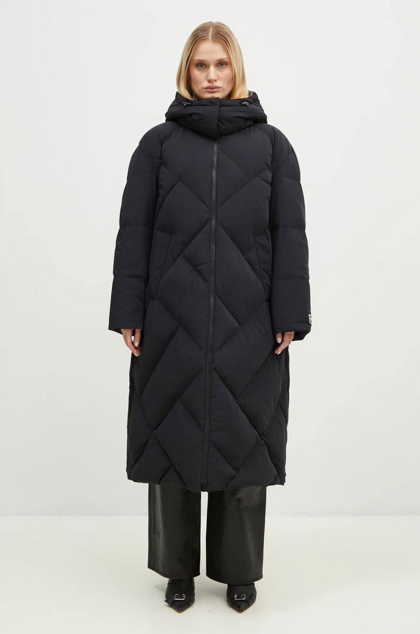 Puhovka KENZO Long Down Jacket Črna | FE62OU1229NH.99
