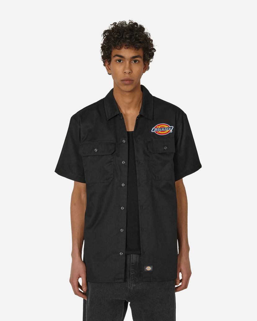 Srajce Dickies Clintondale Shirt Črna | DK0A4XRR BLK1