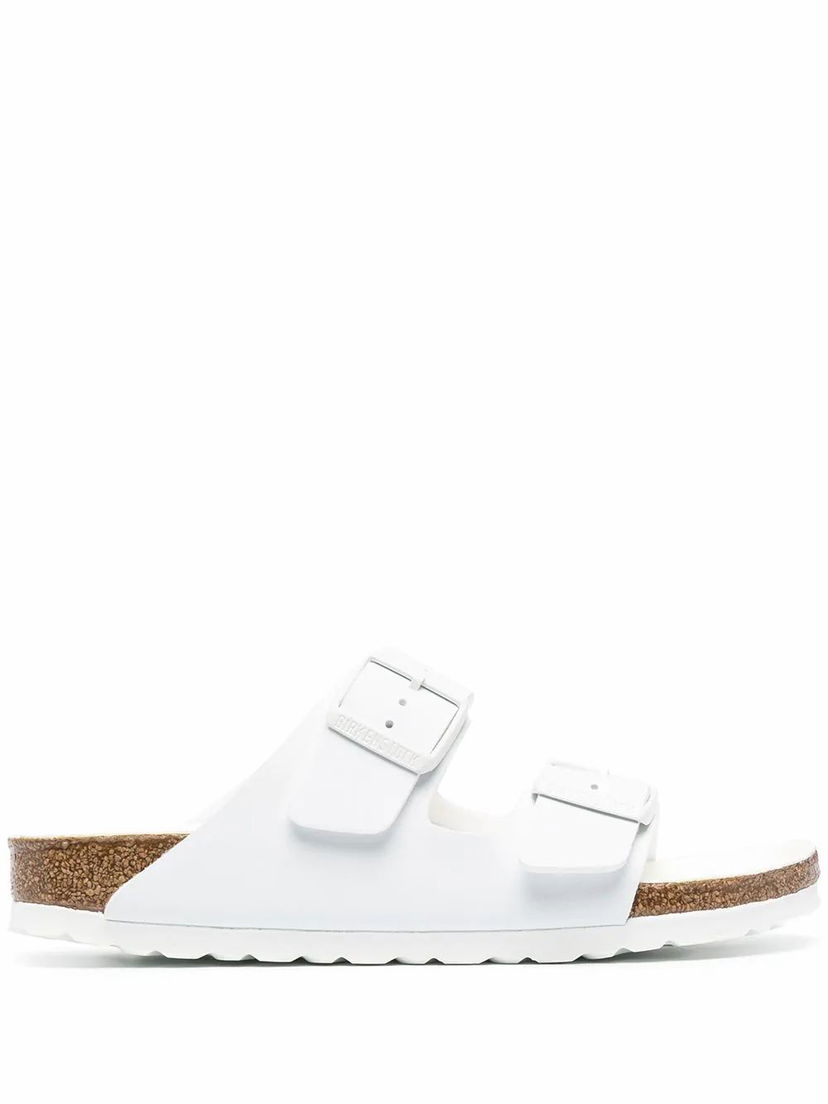 Superge in čevlji Birkenstock Leather Sandals Bela | 1019046WHITE