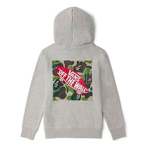 Pulover Vans Camo Pullover Hoodie Siva | VN0A7XKN448
