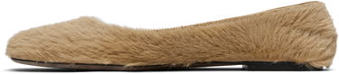 Oblačila The Row The Row Square Toe Ballerina Flats Bež | F1598-L316, 2