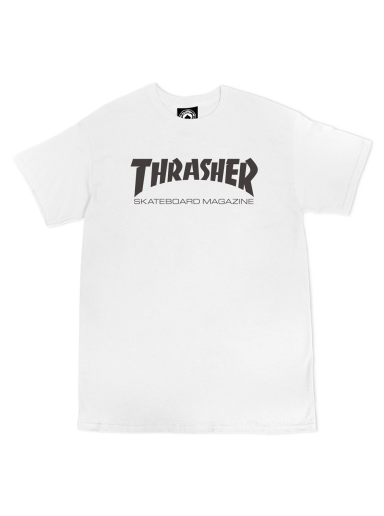 Majica Thrasher Skate Mag T-Shirt Bela | 110101WHT