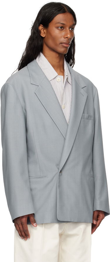 Jakna LEMAIRE Lemaire Soft Double Breasted Blazer Črna | JA1063 LF414, 4