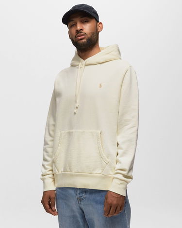 Pulover Polo by Ralph Lauren Loopback Fleece Hoodie Bela | 710916690003, 3