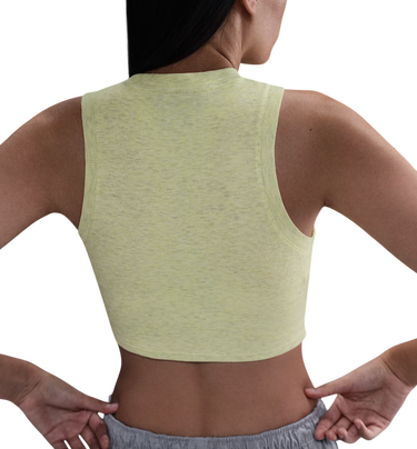 Majica brez rokavov Nike Nike Chill Knit Cropped Tank Top Rumena | fb8279-701, 2